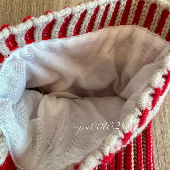 20" Tree Knit Stocking Red - Hearth & Hand Magnolia - Picture 8 of 12